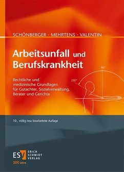 Arbeitsunfall und Berufskrankheit - Mehrtens, Gerhard;Valentin, Helmut;Schönberger, Alfred