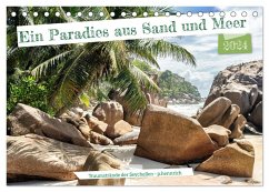 Ein Paradies aus Sand und Meer (Tischkalender 2024 DIN A5 quer), CALVENDO Monatskalender