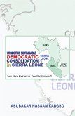 Promoting Sustainable Democratic Consolidation in Sierra Leone (eBook, ePUB)