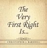 The Very First Right Is . . . (eBook,... - Bild 1