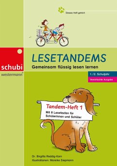 Lesetandems - Gemeinsam flüssig lesen lernen. Vereinfachte Ausgabe, Tandemheft 1 (1./2. Schuljahr) - Reddig-Korn, Birgitta
