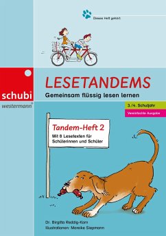 Lesetandems - Gemeinsam flüssig lesen lernen. Vereinfachte Ausgabe, Tandemheft 2 (3./4. Schuljahr) - Reddig-Korn, Birgitta
