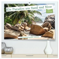 Ein Paradies aus Sand und Meer (hochwertiger Premium Wandkalender 2024 DIN A2 quer), Kunstdruck in Hochglanz - Calvendo;Hennrich, Peter