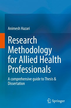 Research Methodology for Allied Health Professionals - Hazari, Animesh