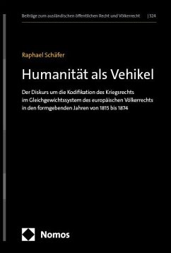 Humanität als Vehikel - Schäfer, Raphael