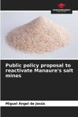 Public policy proposal to reactivate Manaure's salt mines