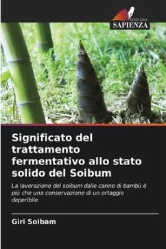 Significato del trattamento fermentativo allo stato solido del Soibum - Soibam, Giri