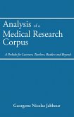 Analysis of a Medical Research Corpus (eBook, ePUB)