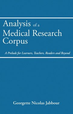 Analysis of a Medical Research Corpus (eBook, ePUB) - Jabbour, Georgette Nicolas
