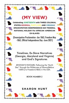 (My View) Celebrating Juneteenth with Three Colonial States-Georgia, Maryland and Virginia! Emancipation Independence Day Federal National Holiday for African -American Ex-Slaves (eBook, ePUB) - Hunt, Sharon