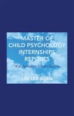 Master of Child Psychology Internships Reports (eBook, ePUB) Master of Child Psychology Internships Reports (eBook, ePUB)