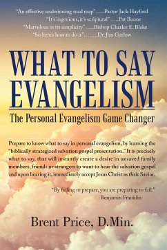 WHAT TO SAY EVANGELISM (eBook, ePUB) - Price D. Min., Brent