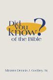 Did You Know? of the Bible (eBook, ePUB)