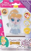 Craft Buddy CAFGR-DNY004 - Crystal Art Buddies, Cinderella Disney Princess Series 2, Figur 11cm, Kristallkunst-Bastelset