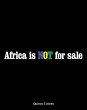 Africa Is Not for Sale (eBook, ePUB) - Bild 1