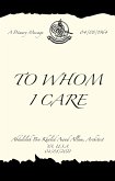 To Whom I Care (eBook, ePUB)