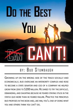 Do the Best You Can't! (eBook, ePUB) - Stumbaugh, Bud