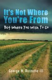 It's Not Where You're from but Where You Wish to Go (eBook, ePUB)
