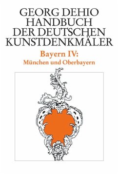 Dehio - Handbuch der deutschen Kunstdenkmäler / Bayern Bd. 4 (eBook, PDF) Cover Dehio - Handbuch der deutschen Kunstdenkmäler / Bayern Bd. 4 (eBook, PDF)