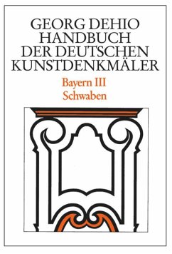 Dehio - Handbuch der deutschen Kunstdenkmäler / Bayern Bd. 3 (eBook, PDF) Cover Dehio - Handbuch der deutschen Kunstdenkmäler / Bayern Bd. 3 (eBook, PDF)