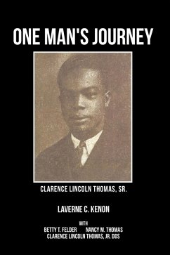 Cover One Man's Journey Clarence Lincoln Thomas Sr. (eBook, ePUB)