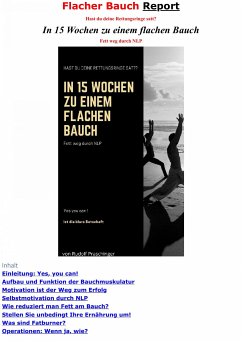 In 15 Wochen zu einem Flachen Bauch (eBook, ePUB) - Praschinger, Rudolf