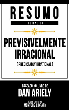 Cover Resumo Estendido - Previsivelmente Irracional (eBook, ePUB)