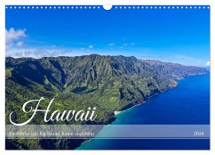 Hawaii - Eindrücke von Big Island, Kauai & Oahu (Wandkalender 2024 DIN A3 quer), CALVENDO Monatskalender