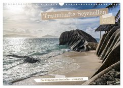 Traumhafte Seychellen (Wandkalender 2024 DIN A3 quer), CALVENDO Monatskalender