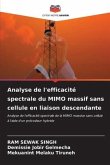 Analyse de l'efficacité spectrale du MIMO massif sans cellule en liaison descendante