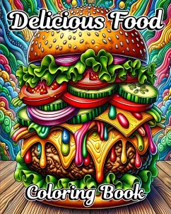 Delicious Food Coloring Book - Caleb, Sophia