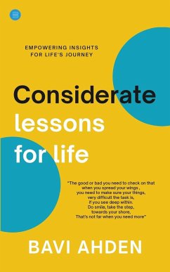 CONSIDERATE LESSONS FOR LIFE - Ahden, Bavi