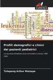 Profili demografici e clinici dei pazienti pediatrici