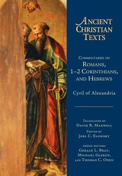 Commentaries on Romans, 1-2 Corinthians, and Hebrews (eBook, ePUB) - Cyril