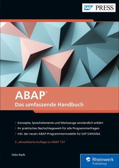 ABAP - Das umfassende Handbuch (eBook, ePUB) - Roth, Felix