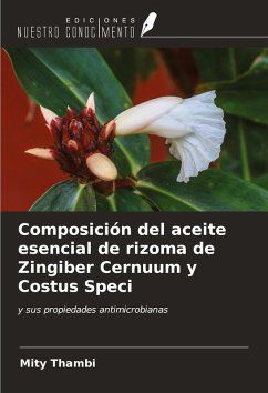 Cover Composición del aceite esencial de rizoma de Zingiber Cernuum y Costus Speci