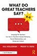 What Do Great Teachers Say? (eBook, PDF) - Bild 1