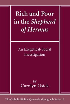 Rich and Poor in the Shepherd of Hermas - Osiek, Carolyn