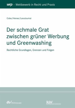 Cover Der schmale Grat zwischen grüner Werbung und Greenwashing (eBook, PDF)
