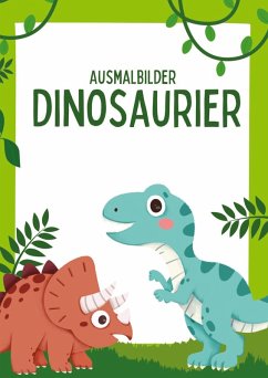Cover Ausmalbilder Dinosaurier