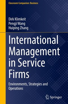 International Management in Service Firms - Klimkeit, Dirk;Wang, Pengji;Zhang, Huiping