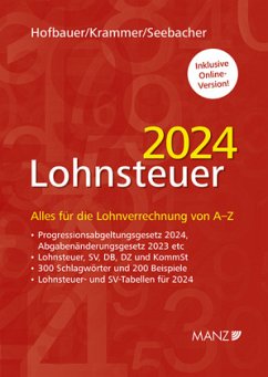 Lohnsteuer 2024 - Krammer, Michael;Seebacher, Michael