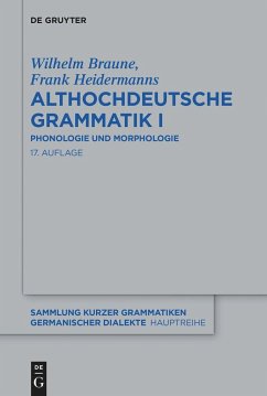 Althochdeutsche Grammatik I - Braune, Wilhelm
