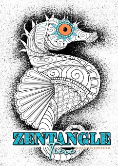 Zentangle Animals Coloring Book for Adults - Publishing, Monsoon;Grafik, Musterstück