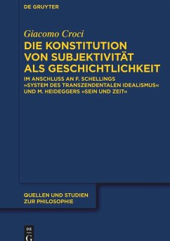 Die Konstitution von Subjektivität als Geschichtlichkeit - Croci, Giacomo