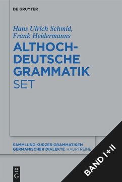 [Set: Althochdeutsche Grammatik I + II] - Heidermanns, Frank;Schmid, Hans Ulrich