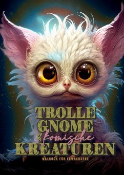 Trolls, Gnomes and cute Creatures Coloring Book for Adults - Publishing, Monsoon;Grafik, Musterstück