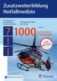 Zusatzweiterbildung Notfallmedizin (eBook, PDF)