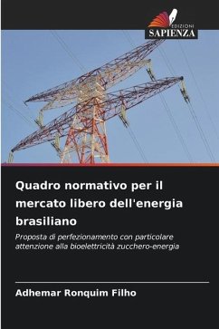 Quadro normativo per il mercato libero dell'energia brasiliano - Ronquim Filho, Adhemar