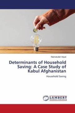 Determinants of Household Saving: A Case Study of Kabul Afghanistan